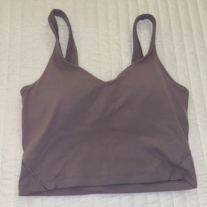 Lululemon align crop tank purple size 6